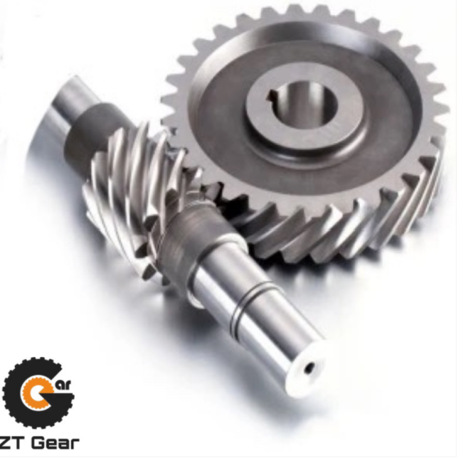 Large size high precision Customize Shaft Main Gear helical gear shaft drive